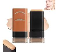 Roseionly Makeup Foundation, Roseionly Foundation Makeup,Foundation Stick,Instant Concealing Foundation Stick with Built-In Brush, Hydrating Lightweight Foundation Stick (02#)
