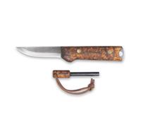 ROSELLI Heimo 4” coltello edizione Bushcraft con Firesteel, carbonio R42