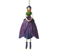 ROSEMARIE SCHULZ Heidelberg Viola, fiori da appendere a forma di fiore, statuetta decorativa a forma di fiore, con confezione regalo