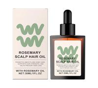Rosemary Grow Scalp & Hair Oil, 30 ml, olio per capelli e cuoio capelluto, olio di riparazione per capelli e cuoio capelluto, facile da curare, idea regalo