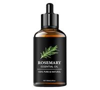Rosemary Hair Oil, Curly Frizzy Hair, Scalp Care, Multipurpose Organic Conditioner for Heat Damage, Daily Styling Hydration, Salon, Finish Results, 1,5 x 4,84 Inches