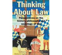 Rosemary Hunter Thinking About Law (Tascabile)