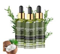 Rosemary Oil for Hair Growth, Rosemary Oil for Hair Loss, Essential Rosemary Oil for Hair Growth and Skin Care,Natural Rosemary Oil Stimulates Hair Thicker Fuller, Nourishes the Scalp (3 pezzi)