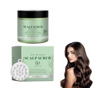 Rosemary Scalp Scrub - Esfoliante per Cuoio Capelluto Con Rosmarino E Olio Di Menta, Rimuove Forfora, Include Massaggiatore per Cuoio Capelluto in Silicone
