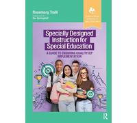 Rosemary Tralli Specially Designed Instruction for Special Education (Tascabile)