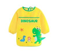 ROSEMO Grembiule da Pittura Dinosauro per Bambini, Grembiule da Pittura per Bambini, Grembiule Impermeabile per Bambini, Ragazze e Ragazzi da 3 a 8 Anni