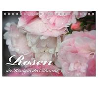 Rosen, die Königin der Blumen (Tischkalender 2026 DIN A5 quer), CALVENDO Monatskalender: Eine Hommage auf die Rose. Sagen Sie es durch die Blume und ... liebe dich", als mit der einzigarten Rosen.