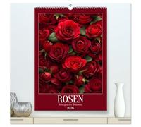 Rosen - Königin der Blumen (hochwertiger Premium Wandkalender 2026 DIN A2 hoch), Kunstdruck in Hochglanz: Dieser Blumenkalender zeigt Rosen in allen ... Liebe, sondern begleiten durch das ganze Jahr