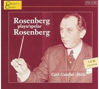 Rosenberg, Hilding - Vol. 2-Collector's Classics: Rosenberg Plays Rosen (3 CD)