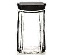 Rosendahl Vaso di stoccaggio 1,0 l Grand Cru a base biologica, nero