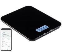 Rosenstein & Söhne bilancia conteggio calorie: Bilancia da cucina digitale, Bluetooth, LED Display (da cucina a batteria, USB, ipad)