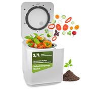 Rosenstein & Söhne compostiera: Compostiere elettrica, K-05, Contenitore per compostaggio da 3,7 litri, 550 watt (compostiera termica, per rifiuti alimentari, cestino)