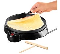 Rosenstein & Söhne Crepe Makers - Crepes Maker: Elettrico Medium- Crepes Maker, 650 Watt, Ø 23 cm. (Crpe, padella, Macchina per waffle)