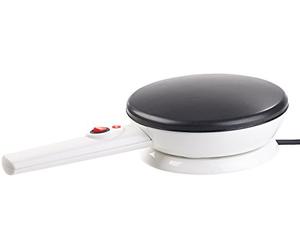 Rosenstein & Söhne Crepiere elettriche - Crepe Maker: Macchina per crêpes wireless, Non detenzione, Temperatura automatica, 20 cm, 800 W (senza fili Crepes Maker, Crepes padella, Pancakes)