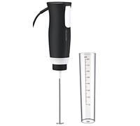 Rosenstein & Söhne Frullatori da tavolo - Mini mixer: Mini frullatore elettrico professionale, Attacco per bicchiere di miscelazione, 2 passaggi, 30 W. (Frusta, Montalatte, Frullatore a immersione)