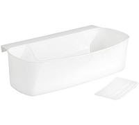 Rosenstein & Söhne Kitchen & Home - contenitore per rifiuti: vassoio per rifiuti da cucina, con spatola, plastica infrangibile (contenitore da cucina, tagliere con, molto)