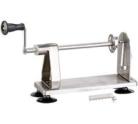 Rosenstein & Söhne Kitchen Mandolines - Tagliapatate: Affettaverdure, Lama in acciaio inossidabile (Taglierina a spirale acciaio inossidabile, professionale Taglierina a spirale, Taglia cipolle)