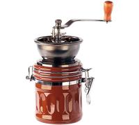 Rosenstein & Söhne Macina caffè manuali - macinacaffè manualmente: Macina caffè, Genova, Macina in ceramica, contenitore ermetico per aromi in ceramica (macinacaffè mano, Mulino a mano, Semi)