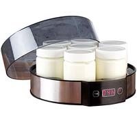 Rosenstein & Söhne yogurtiera: Yogurt Maker, Timer, 7 bicchieri porzionati da 190 ml (macchina per yogurt, termostato elettrico fai da te cultura fresca)