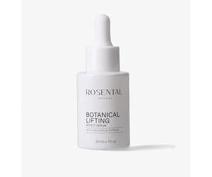 ROSENTAL ORGANICS Natural Botanical Lifting Effect Siero con acido ialuronico e caffeina, trattamento antirughe per il viso, siero idratante, cosmetico naturale anti-invecchiamento (30 ml)