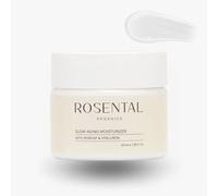 Rosental Organics Slow Aging Moisturizer (50 ml) - Crema idratante anti-invecchiamento - Crema viso con acido ialuronico, acqua di rosa e olio di rosa canina - Cosmetici naturali - Made in Austria