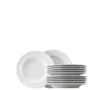 Rosenthal 10430-800001-18339 Maria - Servizio da tavola 12 Pezzi, Colore: Bianco