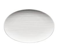 Rosenthal 11770 - 800001 - 12718 Mesh Piatto Ovale, 18 cm, Colore: Bianco