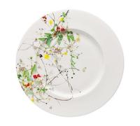 Rosenthal Brillance Fleurs Sauvages Piatto da colazione, Porcellana, multicolore, 19 cm