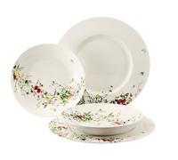 Rosenthal Brillance Fleurs Sauvages - Set da 4 pezzi, con piatto per bandiere e coupon