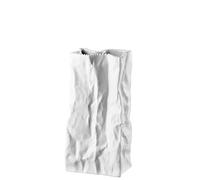 Rosenthal Do not litter Weiss matt Tütenvase 22 cm 29429