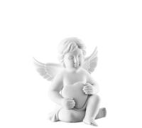 Rosenthal Angelo piccolo bianco opaco con cuore 6,5 cm