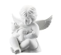 Rosenthal Angelo Con Gatto Piccolo Bianco Opaco 6,5 CM