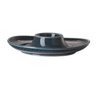 Rosenthal Junto Ocean Blue Porcellana Portauova Con Supporto 13 Cm