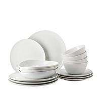 Rosenthal Junto - Set da 16 pezzi, con ciotole per cereali, colore: Bianco