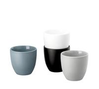 Rosenthal The Cup+ Lungo Tazza Caffè Doppia Parete Porcellana Set 4 Pezzi