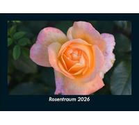 Rosentraum 2026 Fotokalender DIN A5: Monatskalender mit Bild-Motiven aus Fauna und Flora, Natur, Blumen und Pflanzen