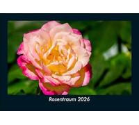 Rosentraum 2026 Fotokalender DIN A5: Monatskalender mit Bild-Motiven aus Fauna und Flora, Natur, Blumen und Pflanzen