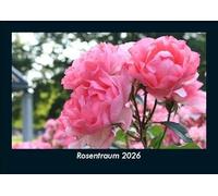 Rosentraum 2026 Fotokalender DIN A5: Monatskalender mit Bild-Motiven aus Fauna und Flora, Natur, Blumen und Pflanzen