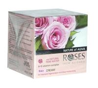 Roses from Bulgaria Moisturising Day Cream with Natural Rose Water and Complex Vitamin A + E