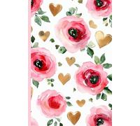 Roses & Hearts Notebook/Journal: Flower Aesthetic Notes