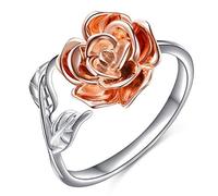 Roses Opening Rings Rose Flower Shape Ring Adjustable Rings Simple Fashion Jewelry Nice processing
