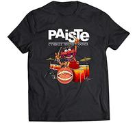 ROSES Paiste Cymbals Sound Gongs Mens T-Shirt Unisex Black Tee XXL