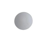 Rosetta adesiva in acciaio inox, rotonda, diametro 0,55 cm, spessore solo 0,25 mm. Autoadesiva con 3M VHB. Perfetto per porte, ideale per fai da te e professionisti, robusta ed elegante rosetta cieca