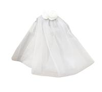 Rosetta Copricapo Velo Clip Per Capelli Da Sposa Copricapo Splendido Velo Clip Per Capelli Per Giocattoli Scuola