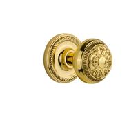 Rosetta di corda di magazzino nostalgico con uovo e manopola darda - 2,75 """".