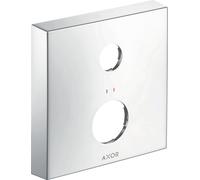 rosetta di prolunga hansgrohe AXOR, angolare, 2 fori, con segno rosso-blu,
