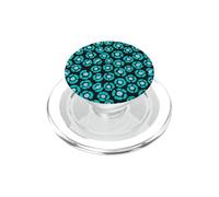 Rosetta leopardata blu acqua PopSockets PopGrip per MagSafe