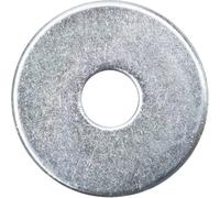 Rosetta piana 8.4 mm 25 mm Acciaio zincato 50 pz. SWG 411 80 25 25