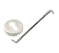 Rosette Lifter for Rosette Clip Setters, Z -Shaped Magnetic Screwdriver, Release Shield Caps Faster, Made of Stainless Steel