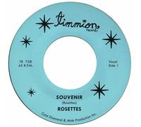 Rosettes Souvenir/Green Ray (Vinyl LP) 7" Single Clear Vinyl